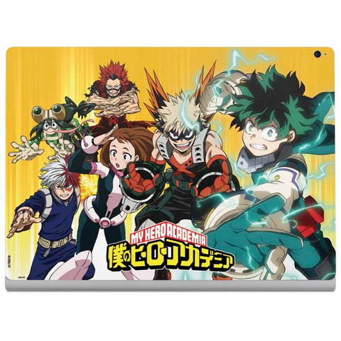 My Hero Academia Deku Squad Season 5 Surface Book 2 15in Skin
